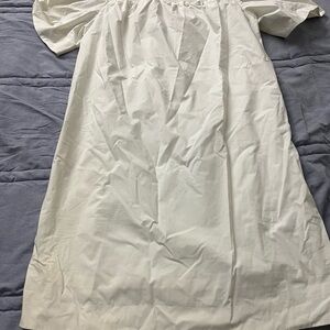 White NWT J. Crew Off the Shoulder Dress, size 8